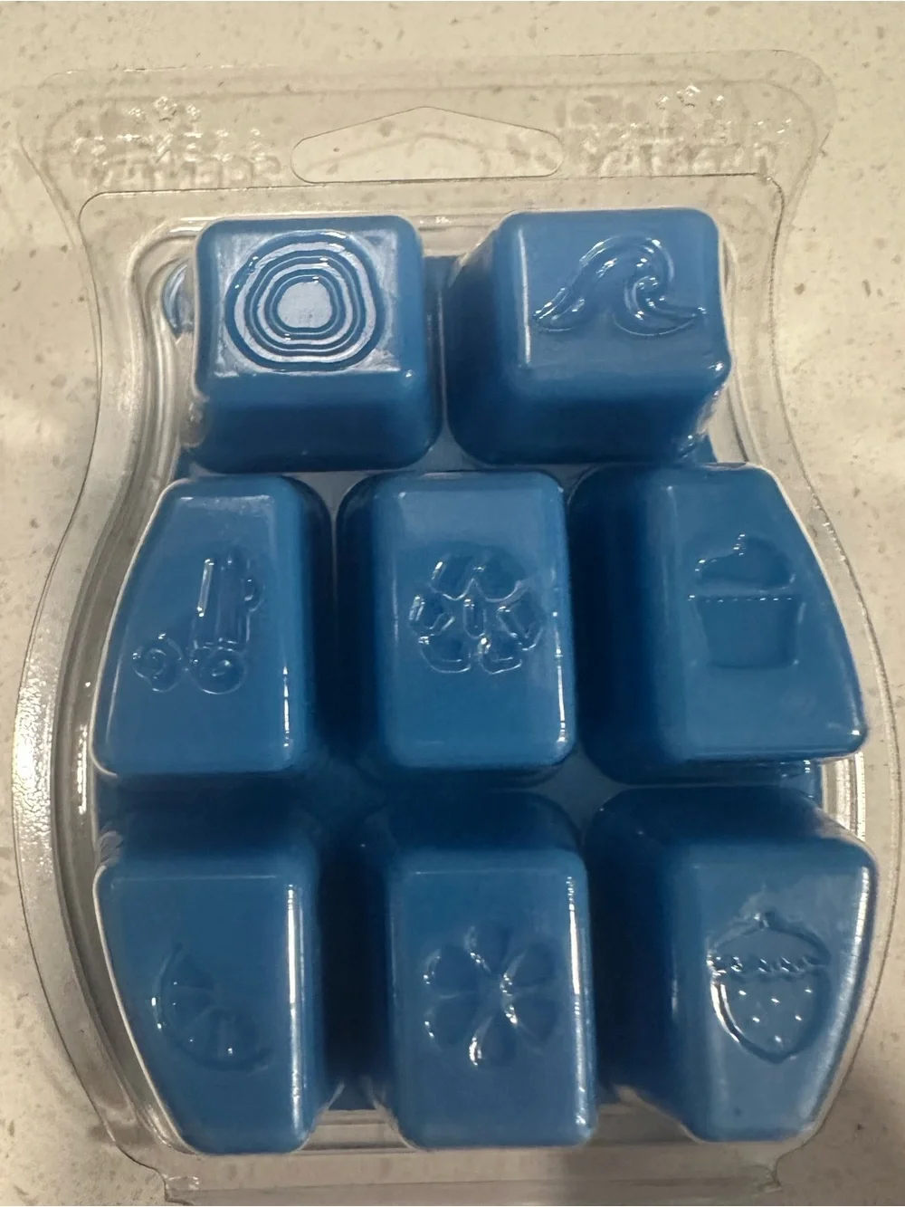 Scentsy Lake My Day Wax Bar - Blue